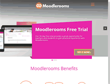 Tablet Screenshot of moodlerooms.com
